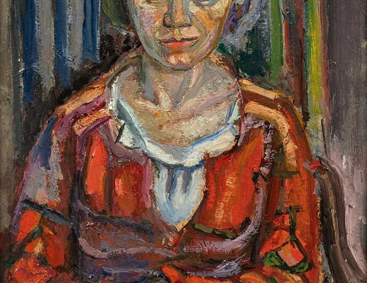 Portrait de Madame Krémègne à la Ruche